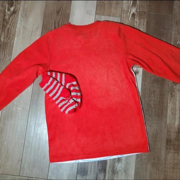 NWT Marvel Spider-Man 2 Piece Pajama Set Boys Size L (12-14) Red White Blue - Picture 7 of 9